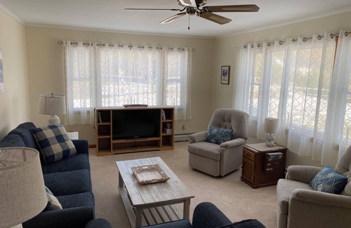North Creek Casa | Newly furnished ranch style home within 5 miles of Gore Mtn Ski Center