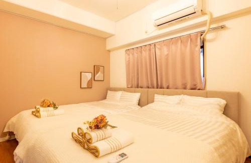 Nishi Apartamento | Newly opened Hotel 3 京セラドーム徒歩10分 道頓堀 関西空港 大阪城 海遊館直行 USJ1回乗換 出張 Family friendly Free parking 15 minutes by car to USJ