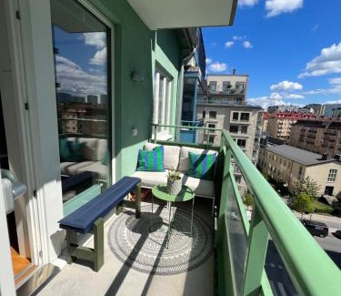 Solna Apartamento | Newly produced and bright apartment close to metro