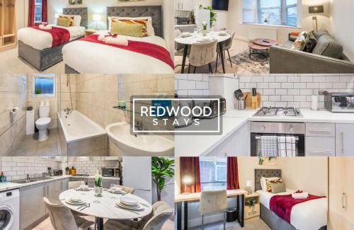 Rushmoor District Apartamento | Newly Refurbished Everest Lodge Serviced Apartments for Contractors & Families, FREE WiFi & Netflix by REDWOOD STAYS