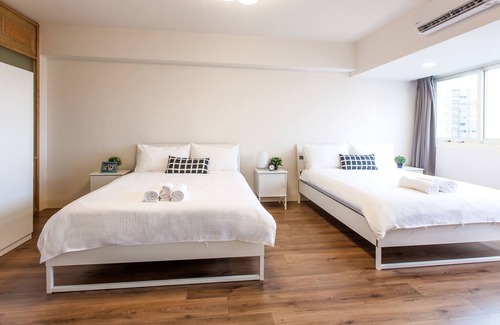Nangang Casa | Recientemente renovado apartamento de 3 habitaciones a 1 minuto de la estación de MRT