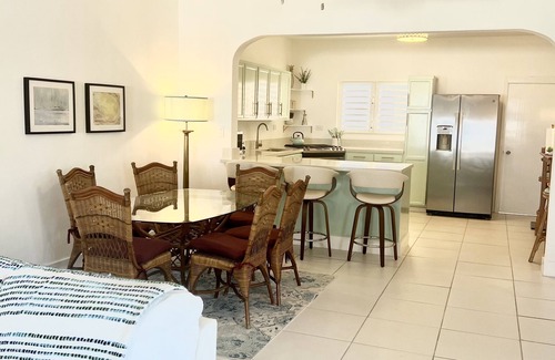 West End Village Casa | Newly Renovated Luxury West End Home Steps to Mead’s Bay and the Four Seasons.