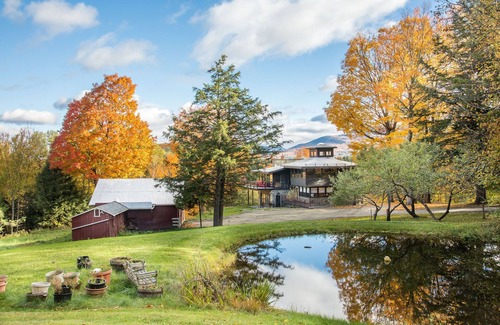Warren Casa | RECIENTEMENTE RENOVADO Casa de montaña moderna y moderna con excursiones y raquetas de nieve en la propiedad