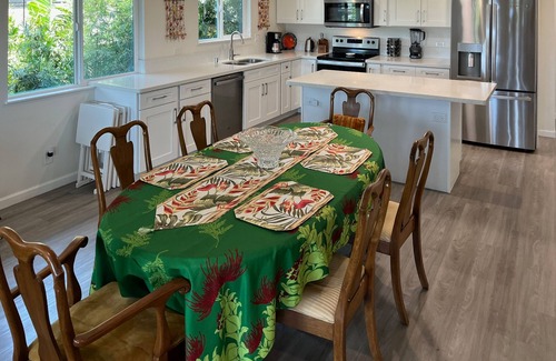 Nanakuli Casa | Newly renovated three bedroom with private lanai, A/C, WIFI, close to the beach