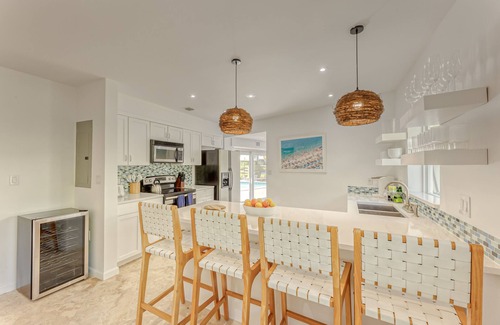 Dolphin Isles Casa | Newly Renovated Beach House w Heated Pool, 4 BR, 3 BA