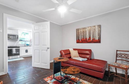 Montgomery Casa | Newly renovated Victorian home with beautiful features in quiet neighborhood.