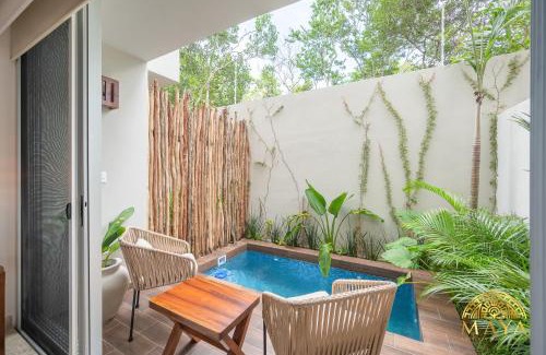 Barrio Zama Casa | NHOA 108A Lux 2BR Condo Plunge Pool in Aldea Zama