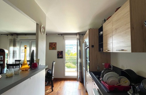 L'Economie Apartamento | Nice 3-room apartment in a very quiet residence overlooking the garden