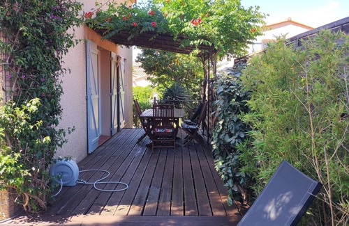 Sainte-Marie-Plage Casa | Villa de lujo cerca de la playa, climatizada, con piscina y 4 dormitorios.