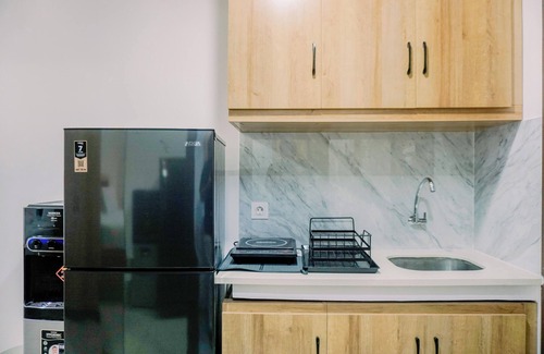 Pinang Apartamento | Nice And Modern Studio At 38Th Floor Pacific Garden Apartment