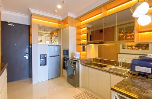 Bendungan Hilir Apartamento | Nice And Restful 2Br At Sudirman Suites Apartment
