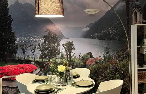 Riva Apartamento | Nice apartment inside a residence with a park of secular plants and waterfall