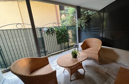Riva Apartamento | Nice apartment inside a residence with a park of secular plants and waterfall