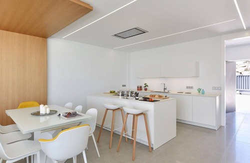 Salobre Villa | Apartamento en villa con A/C, piscina privada, WIFI, TV, terraza, mascotas permitida, aparcamiento