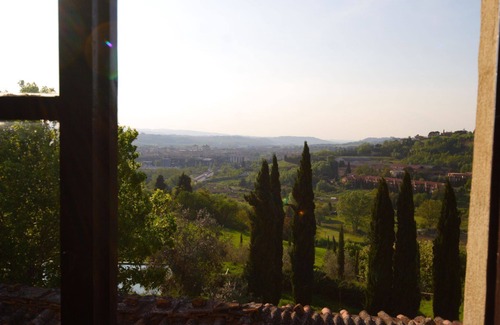 Poggiarello Villa | Apartamento en villa con piscina, WIFI, TV, patio, vista panorámica, cerca de San Gimignano