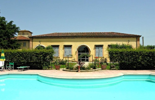 Scarperia e San Piero Villa | Bonito apartamento en villa con piscina, WIFI, TV, vista panorámica y aparcamiento