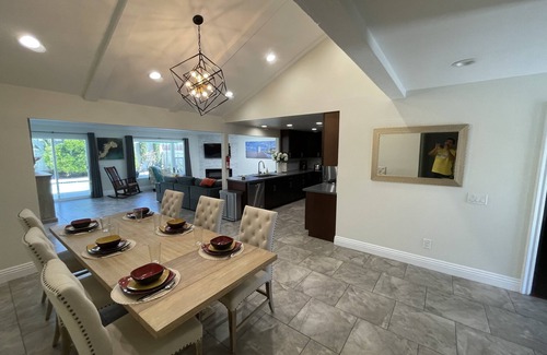 Lake Forest Casa | Nice backyard with pool and outdoor BBQ