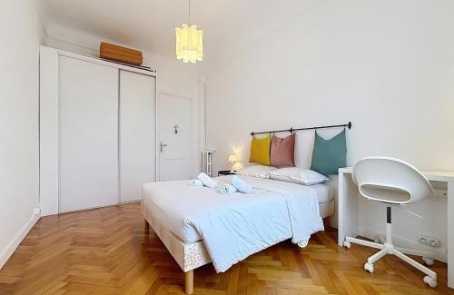 La Madeleine Apartamento | Nice Carlone Appart 6 pers, Clim, proche mer, transports