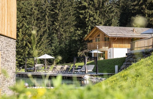 Tamsweg Chalet De Esquí | Bonito chalet en Wölting con estanque natural para nadar
