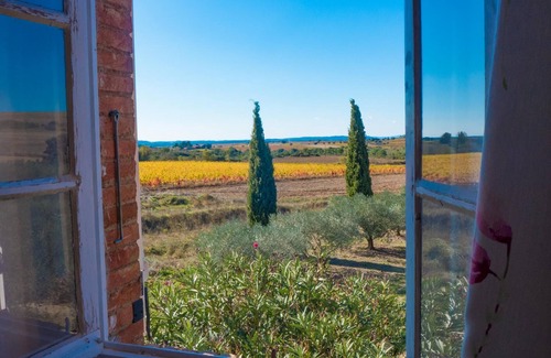 Murviel-les-Beziers Casa | Nice cottage full of charm in a vineyard with large swimming pool