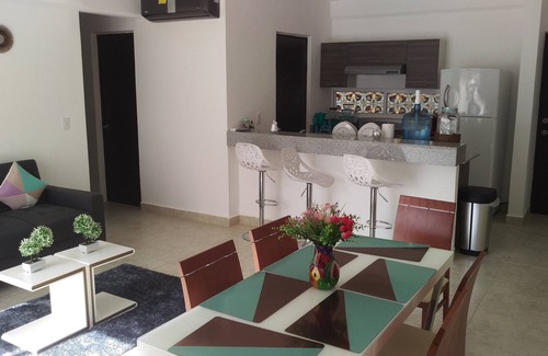 Jacinto Pat Apartamento | BONITO DEPARTAMENTO EN LA CIUDAD A 15 MIN. PLAYA, CERCA DE TODO, PISCINAS,