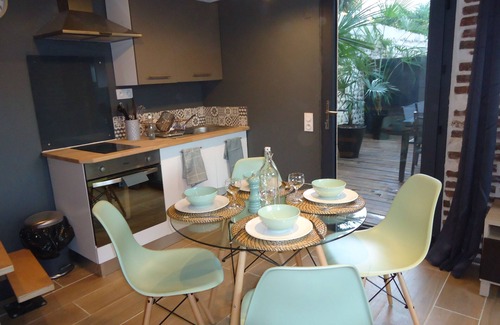Tarbes Apartamento | Apartamento-De Lujo-Bañera de hidromasaje-Patio