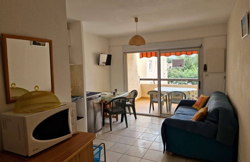 Marseillan Plage Apartamento | Nice flat in a residence with a pool