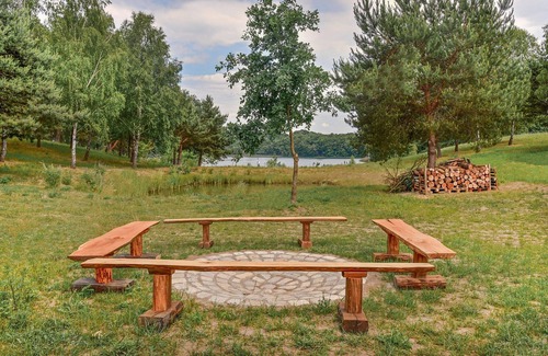 Siemczyno Casa | Bonita casa en Czaplinek con vistas al.