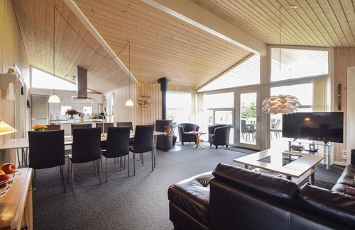 Krejbjerg Casa | Bonita casa en Ejstrupholm con sauna