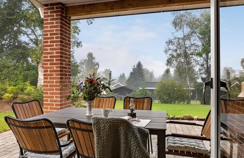 Farvang Casa | Nice home in Fårvang with outdoor swimming pool