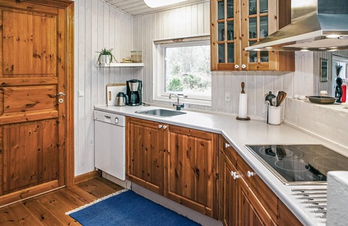 Helberskov Strand Casa | Bonita casa en Hadsund con sauna