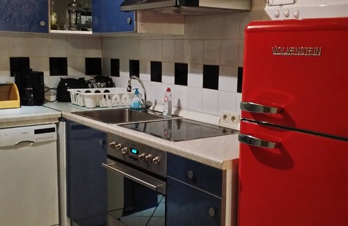 Neuendorf-Sachsenbande Apartamento | Bonito apartamento grande para animales y familias en Wilstermarsch
