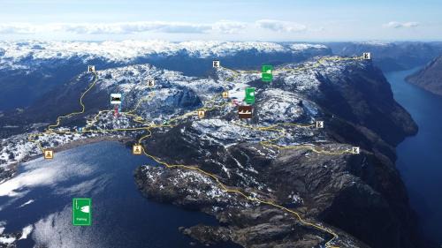 Dirdal Casa | Nice mountain cabin between Pulpit Rock and Kjerag