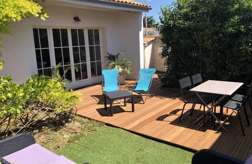 Le Bois-Plage-en-Re Casa | Bonita casa independiente tranquila y confortable