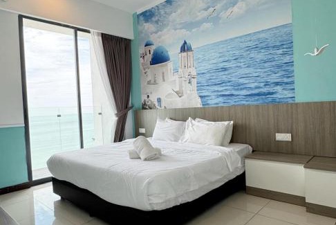 Kampung Bahasa Kapor Apartamento | Nice Seaview Water Front Apartment 3R3B 超舒适海景房间-3房3卫