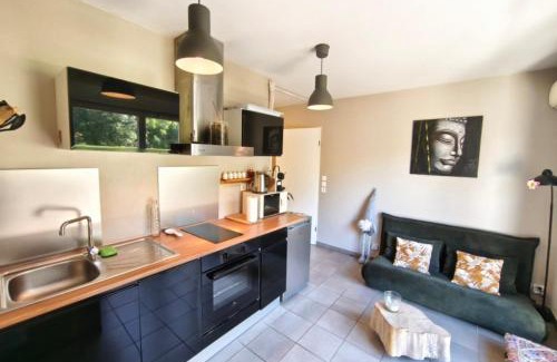 Sarrola-Carcopino Apartamento | Nice T2 with Wifi - balcony and view