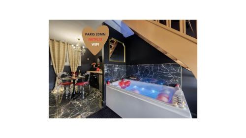 Corbeil-Essonnes Apartamento | Nid d'amour romantique