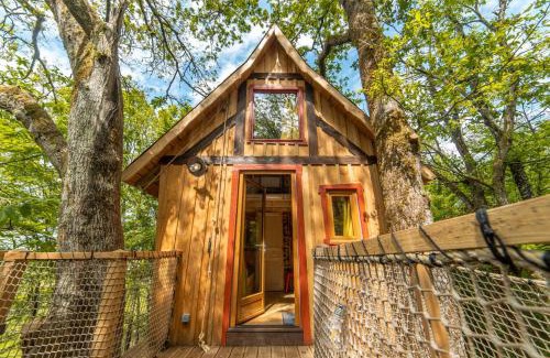 Lamothe-Fenelon Cabina | Nid'en'Ô cabanes et spa Lot et Dordogne