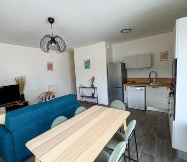 Bourg Pelousiere Apartamento | Nid Urbain - 3 Ch et Terrasse