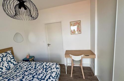 Bourg Pelousiere Apartamento | Nid Urbain - 3 Ch et Terrasse