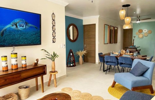 Akumal Apartamento | Nido De Tortuga Akumal With Beach Access And Private Jacuzzi