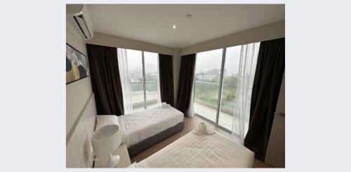 Tanjung Aru Apartamento | Nilam 2 ARU SUITES 3BR Nilam Residence INFINITY POOL