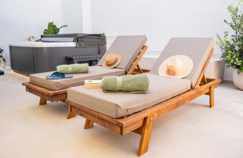 Rhodes Apartamento | NiMar luxury city villa with jacuzzi