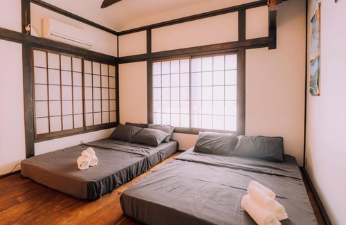 Abeno Casa | Ninja Inspired 4BDR Cast Iron Bath Tennoji 5min