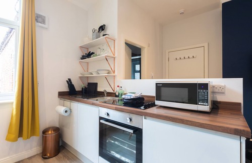 Preston Apartamento | Flat3A Fulwood Heights-Estudio-Negocios-Baño Privado