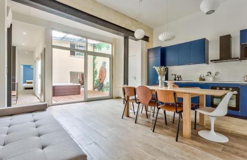 Capucins - Victoire Apartamento | Nocnoc - L'Oli 102m2 avec patio et jacuzzi