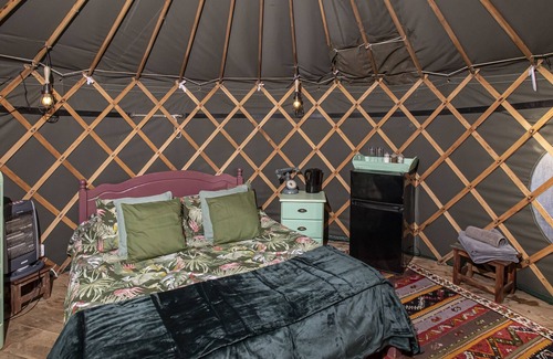 Newcastle-on-Clun Cabaña | NOMAD YURT, pet friendly, character holiday cottage in Beguildy