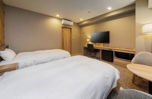 Soma Hotel | NonsmokingTwin 2 single beds Room only plan / Soma Fukushima