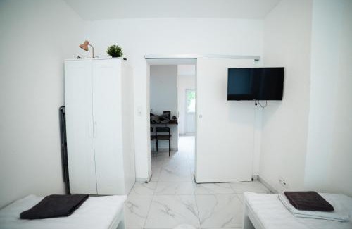 Twischkamp Apartamento | Nord-Apartment 7 I 2 Zimmer mit Regendusche, Bettwäsche & WLAN