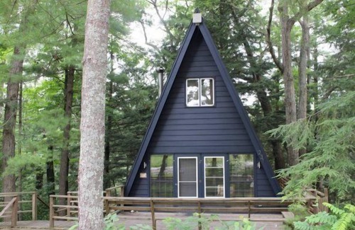 Lake Delton Cabaña | Nord Haus en el canal Dell Creek